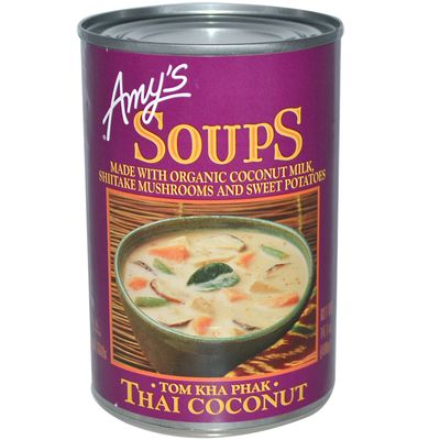Amy's, Soups, Tom Kha Phak, Thai Coconut, 14.1 oz (400 g)(Pack of 1)