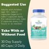 Ridgecrest Herbals AirwayClear, Lung Health and Breathing Support Supplements with Schisandra Fruit, Cassia Bark and Ginger Root, Sinus, Mucus Support, Gluten Free (60 Vegan Caps, 30 Serv) view 4