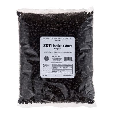 ZOT Organic Licorice Root Extract, in Bulk, 2.2 Pound, Black