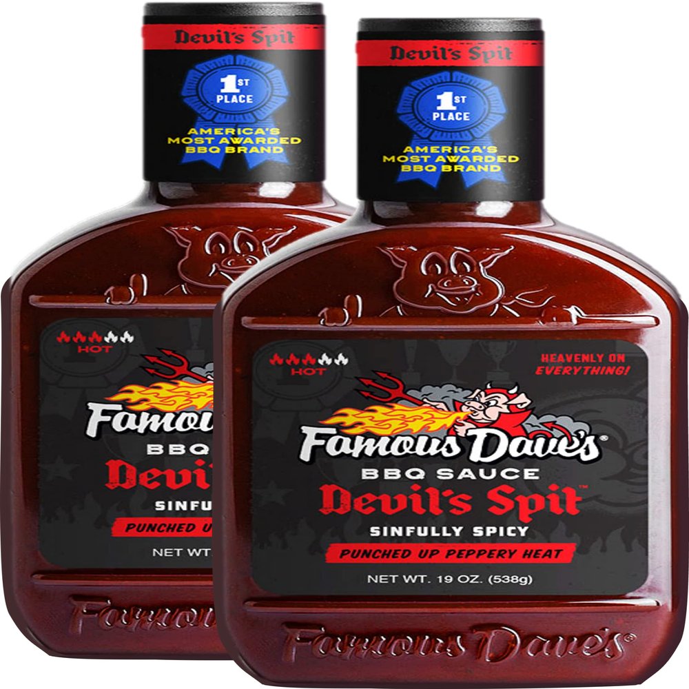 Famous Dave's Devil's Spit BBQ Sauce 19 oz., 2 Pack