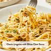 DeLallo White Clam Sauce, Made with Fresh Sea Clams, Authentic Italian Recipe with Olive Oil, Garlic & Herbs, No Preservatives, Pasta Sauce for Seafood Dishes,10.5 oz Can, (3 Pack) view 3