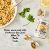 DeLallo White Clam Sauce, Made with Fresh Sea Clams, Authentic Italian Recipe with Olive Oil, Garlic & Herbs, No Preservatives, Pasta Sauce for Seafood Dishes,10.5 oz Can, (3 Pack) view 4