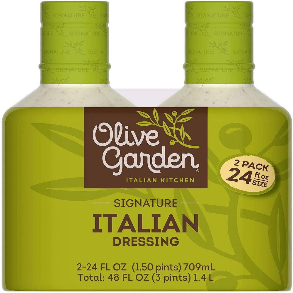 Olive Garden Signature Italian Dressing (24 Ounce bottle, 2 Count)