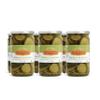 Bread and Buddhas - Bread and Butter Thick-Cut Pickle Chips - Gourmet Semi-Sweet Sandwich Pickles for Snacking - non-GMO, Kosher, Gluten-Free 24oz (6-pack) view 1
