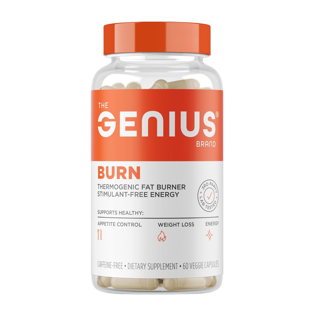 The Genius Brand Burn, 60 Veggie Capsules