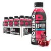 Protein2o Hydration Drink - 2-in-1 Liquid Clear Whey Protein Isolate and Electrolyte Drink - 15g Protein, Vitamins B5, B6 - Post-Workout Recovery - 16.9 Fl Oz - 12 Count Wild Cherry view 1
