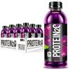 Protein2o 15g Whey Protein Isolate Infused Water, Ready To Drink, Sugar Free, Gluten Free, Lactose Free, Harvest Grape, 16.9 oz Bottle (Pack of 12) view 1