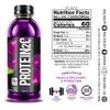 Protein2o 15g Whey Protein Isolate Infused Water, Ready To Drink, Sugar Free, Gluten Free, Lactose Free, Harvest Grape, 16.9 oz Bottle (Pack of 12) view 2