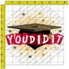 1/2 Sheet - You Did It Graduation - Edible Cake/Cupcake Party Topper - D148 view 1