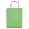 12 x 9" Medium Apple Green Clay Coat Paper Party Supplies Favor Gift Bags with Handle view 1