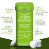 Viter Energy 40mg Caffeine Mints - Sugar Free, B Vitamins, Vegan, Boosts Fast Energized Alert Focus, Caffeinated Nootropic Supplement Pills (Spearmint Flavor, 20pcs, 6 Pack, 120pcs Total) view 2