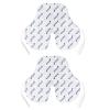 Axion 2pcs Adhesive Electrode Ideal Shape for TENS Therapy on The Neck, Back and Shoulders | Reusable Self-Adhesive Electrodes for TENS Units view 1