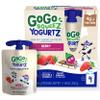 GoGo squeeZ yogurtZ Berry, 3 oz. (4 Pouches) - Kids Snacks Made from Real Yogurt and Fruit - Pantry Friendly Snack, No Fridge Needed - No Preservatives- Kosher Certified - Gluten Free Snacks for Kids view 1