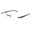 Foster Grant Men's Rick Reading Glasses Square, Brown/Transparent, 59 mm + 1.5 view 1