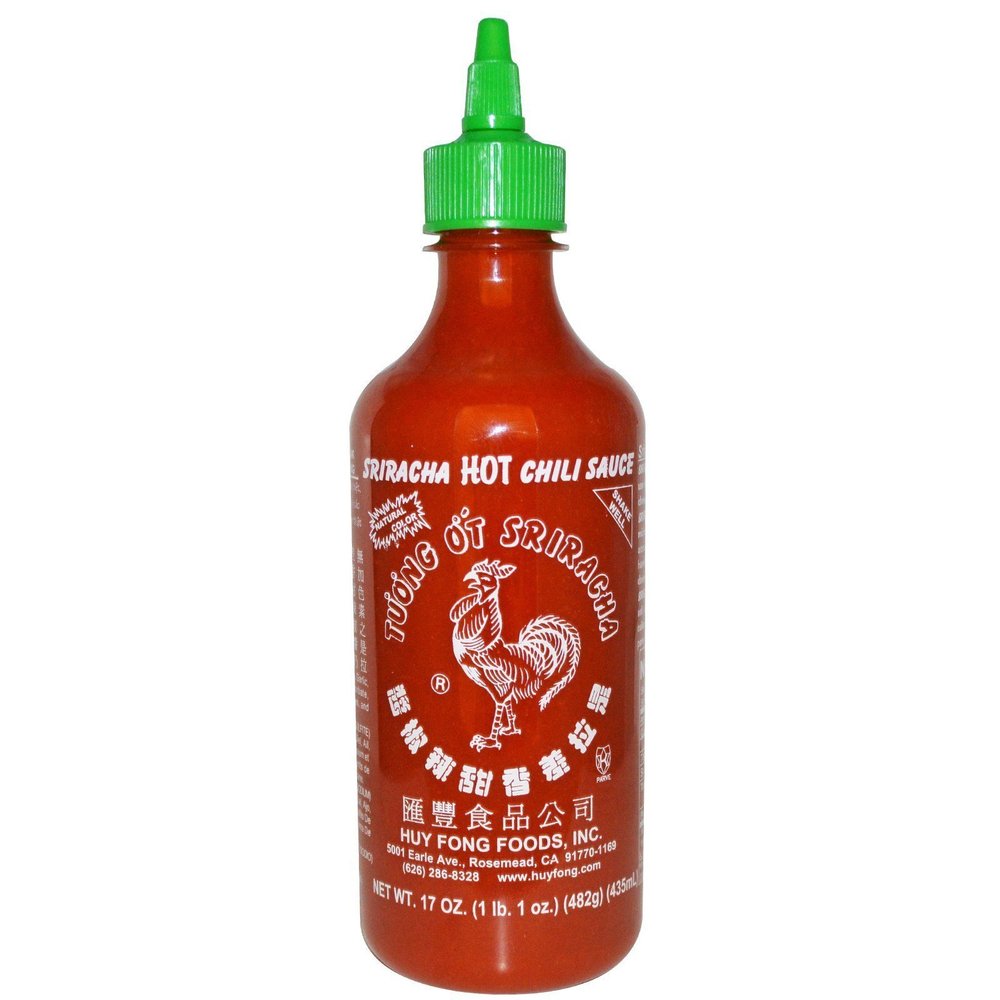 Huy Fong Foods Inc., Sriracha, Hot Chili Sauce, 17 oz (482 g)(Pack of 3)