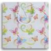 12 x 9" Medium Printed Paper Party Supplies Favor Gift Bags with Handle (Butterflies) view 1