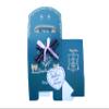10x Gift box with double ribbon and affectionate tag - Good for parties, presents - 7.5cm x 6cm x 4.5cm view 1