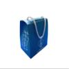 10x Gift box with double ribbon and affectionate tag - Good for parties, presents - 7.5cm x 6cm x 4.5cm view 4
