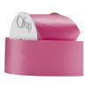 Berwick Offray 2.25" Wide Double Face Satin Ribbon, Hot Pink, 10 Yds view 2