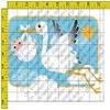 1/2 Sheet - Stork Baby Shower - Edible Cake/Cupcake Party Topper - D207 view 1