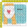 1/4 Sheet - Welcome Baby Shower - Edible Cake/Cupcake Party Topper - D20683 view 1