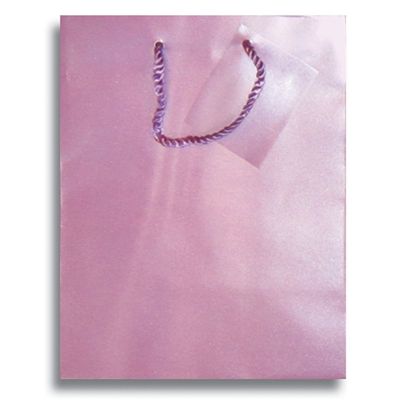 12 x 5" Small Jewelry Pearl Tone Paper Party Supplies Favor Gift Bags w/Handle (Lilac Lustre)