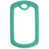Custom 2 Pack - Cerebral Palsy Medical Alert ID Necklaces with Red Custom Tags, Green Dark Silencers, and 30'' USA Chains view 4