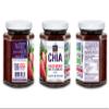 World of Chia Premium Chia Seeds Jam Variety Pack - Strawberry, Raspberry & Blackberry Jams and Preserves - All Natural, Plant Based Chia Jam, Gluten Free, Omega 3, Made in USA, Non GMO, Organic Ingredients, Additive Free, Low Sugar and Low Glycemic, view 2