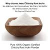 Jetsu Inulin Powder Organic Chicory Root (FOS) - Soluble Inulin Fiber Prebiotic Intestinal Support, Enhances Calcium Absorption, Stimulates Friendly Bacteria, Promotes Prebiotic Growth, 8oz view 2