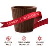 Lang's Chocolates  Milk Chocolate Shot Glasses  Kosher Chocolate  Gluten Free Dessert Cup  Great Candy Shot Glasses for Liquor, Wine, Liqueur, Spirits  Holds 1 Fl Oz  16 Piece Box view 3
