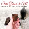 Lang's Chocolates  Milk Chocolate Shot Glasses  Kosher Chocolate  Gluten Free Dessert Cup  Great Candy Shot Glasses for Liquor, Wine, Liqueur, Spirits  Holds 1 Fl Oz  16 Piece Box view 4