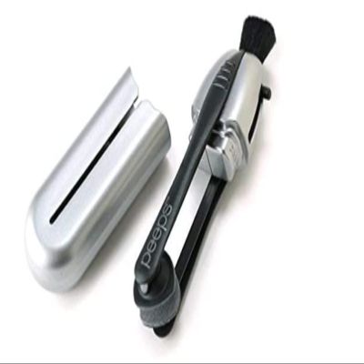 Carbon Klean Peeps Eyeglass Lens Cleaner - Efficient and Durable Carbon Microfiber Technology - Exclusively Used by NASA - 500 Uses (Space Gray)