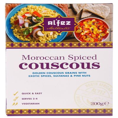 Al'Fez Moroccan Couscous 200g (Pack of 4)