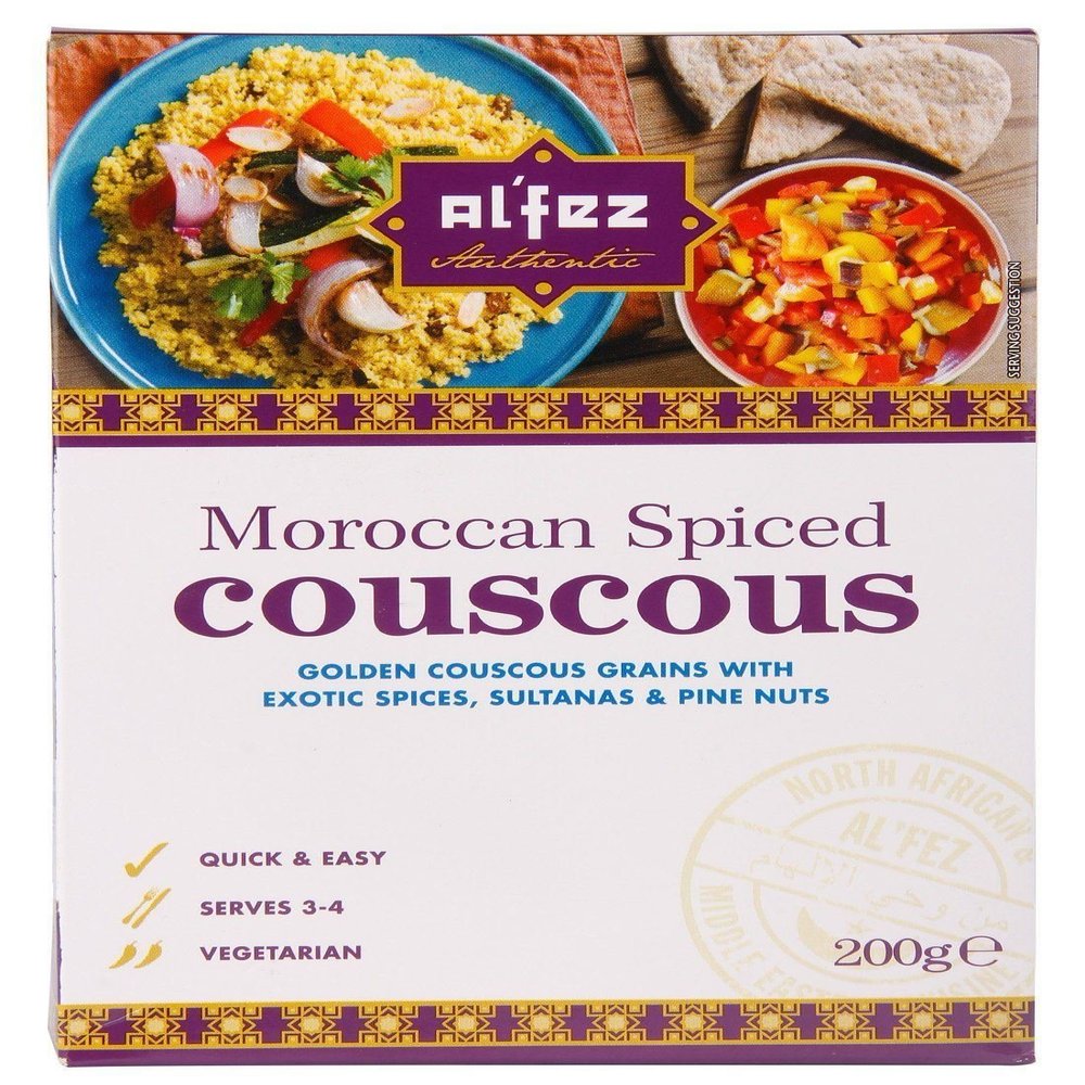 Al'Fez Moroccan Couscous 200g (Pack of 4)