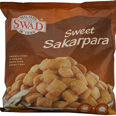 Great Bazaar Swad Sweet Sakarpara Snacks, 2 Pound