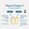 Testa Omega-3 Supplement - Vegan Based Omega 3 DHA EPA Capsules from Algae - Omega 3 Fatty acids - Supports Heart, Brain & Joint Health - Plastic Negative, RTG, and Kosher - Two Months Supply view 4