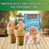 Lets Do Gluten Free Ice Cream Cones - Sugar Cones for Ice Cream, Mini Ice Cream Cones, Ice Cream Cups, Crispy Cones, Mini Cake Cones - 1.2 Oz (Pack of 12) view 3