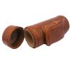 AMANCY Upgrade Cedar Wood Lined Portable Travel Leather Cigar Humidor Case with Pocket,Easily Carry Lighter and Cutter view 3