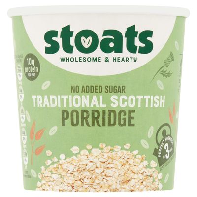 Stoats - Quick Pot - Classic Scottish Porridge - 60g
