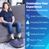 MIKO Foot Massager Machine with Deep-Kneading, Compression, Shiatsu, and Heat for Plantar Fasciitis, Neuropathy - Fits up to Men Size 12 view 3