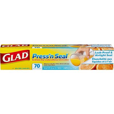 Press'n Seal Food Plastic Wrap, 70 Square Foot Roll, 1Each