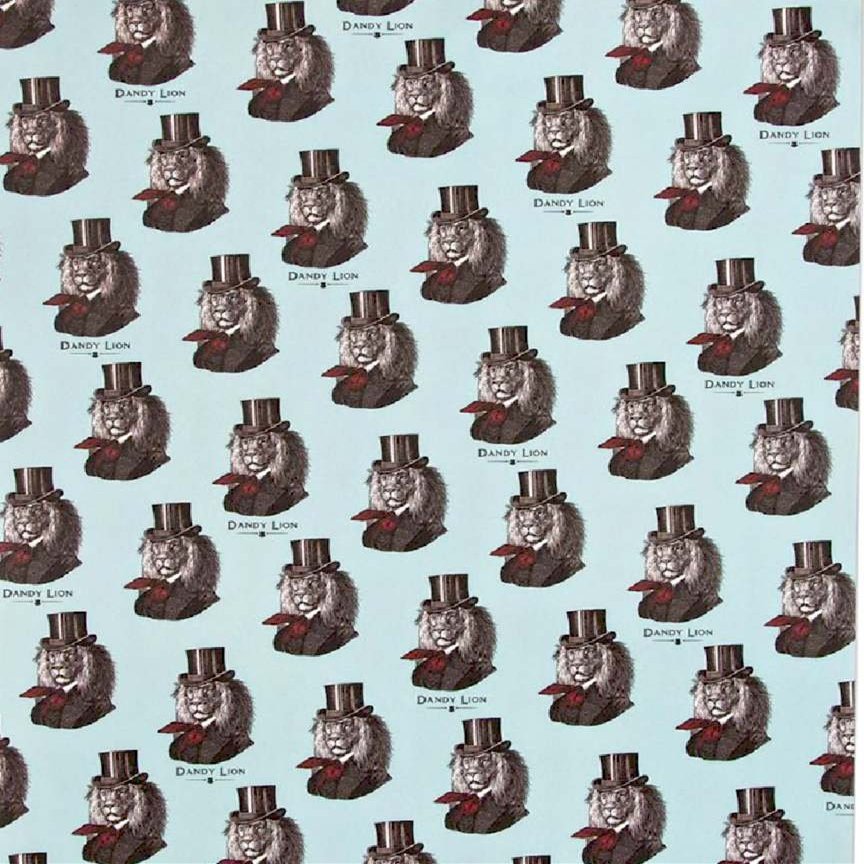 Chase and Wonder"Dandy Lion" Rolled Gift Wrap Paper (4)