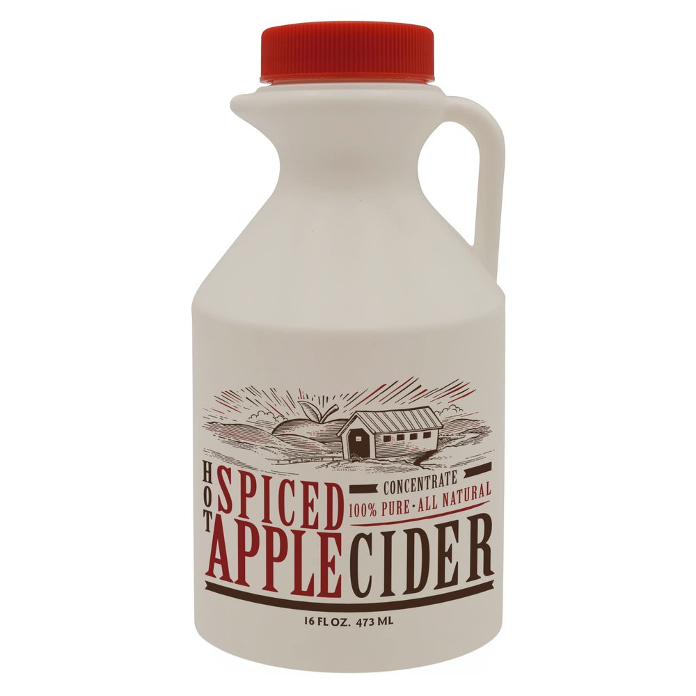Mountain Cider Apple Cider Concentrate | Spiced Hot Apple Cider Drink | 16 fl. oz (16 servings)