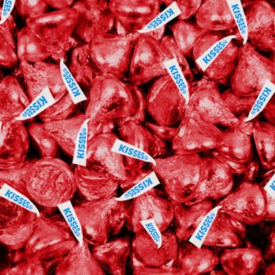 Red Hershey's Kisses 4.16 lb (approx 400 pcs)