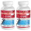 Lysine capsules - L-LYSINE 1000MG - improve immunity, lysine supplement organic, l-lysine powder for humans, designs for sport supplements, energy pills no caffeine focus energy pills 2 Bot 200 Tabs view 1