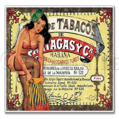 Gatsbe Exchange Old Tin Sign Cigar Label 1800s Old Cigar Box Advertising Labels