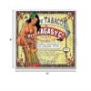 Gatsbe Exchange Old Tin Sign Cigar Label 1800s Old Cigar Box Advertising Labels view 2