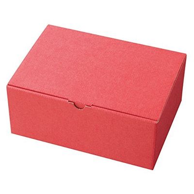 Heads HEADS MEN-GB2 Plain Gift Box, Made in Japan, Large, Engine, Red, 10 Pieces