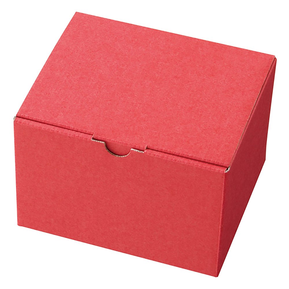 Heads HEADS MEN-GB4 Plain Gift Box, Made in Japan, S, Engine, Red, 10 Pieces