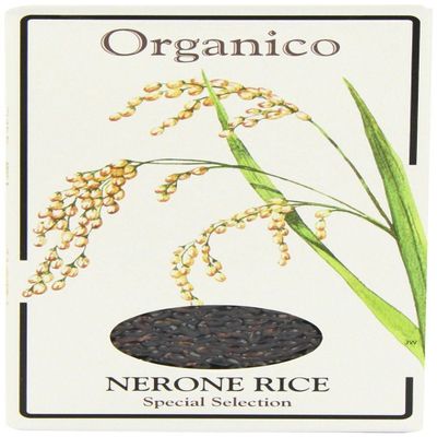 Organico Organic Nerone (Black) Wholegrain Rice 500g (Pack of 2)